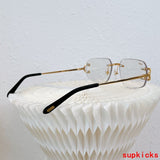 Angled view of Cartier unisex sunglasses
