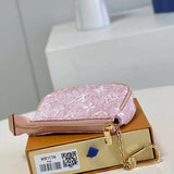 Interior view of statement chic women's handbag – women's luxury accessory