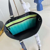 Side profile of chic sleek women's handbag – women's designer-style accessory