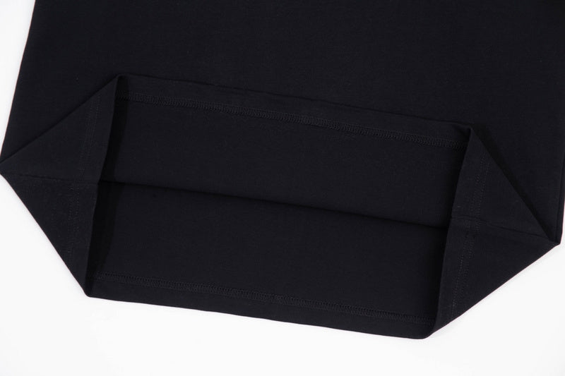 Side profile of Louis Vuitton cotton t-shirt with contemporary cut