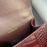 Refined Premium PU Leather Handbag - Statement Silhouette | Women's Everyday Carry Handbag #560 - texture close-up (image 9) of designer-inspired handbag