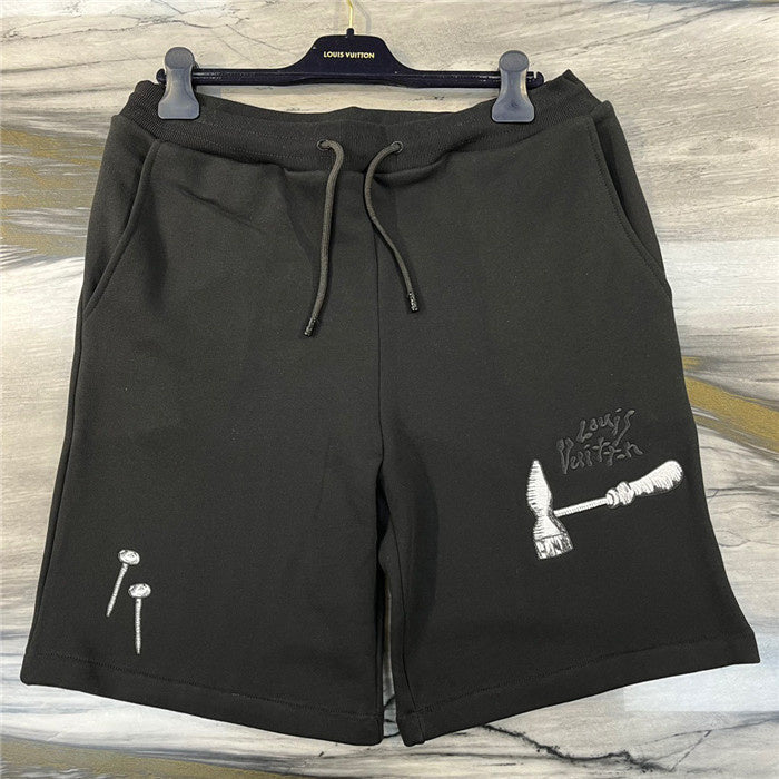 Front view of Louis Vuitton cotton t-shirt with runway-inspired design