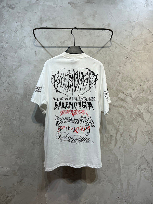 Balenciaga t-shirt full view — premium authentic designer style