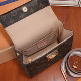  classic satchel styled with outfit