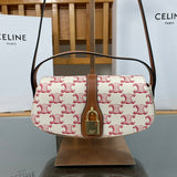 Handle and strap detail of statement refined women's handbag – women's designer-style accessory