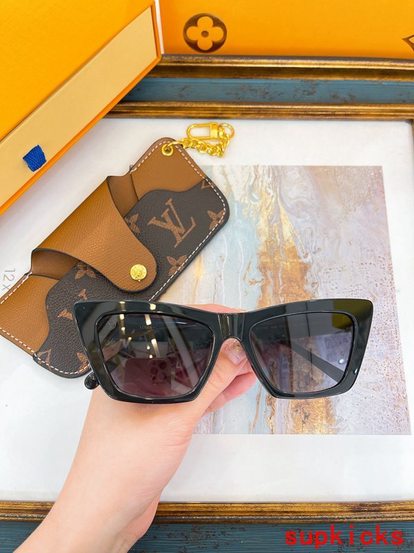 Front view of Louis Vuitton unisex sunglasses