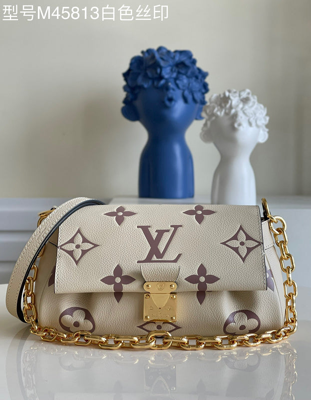 Side profile of premium refined women's handbag – women's luxury handbag