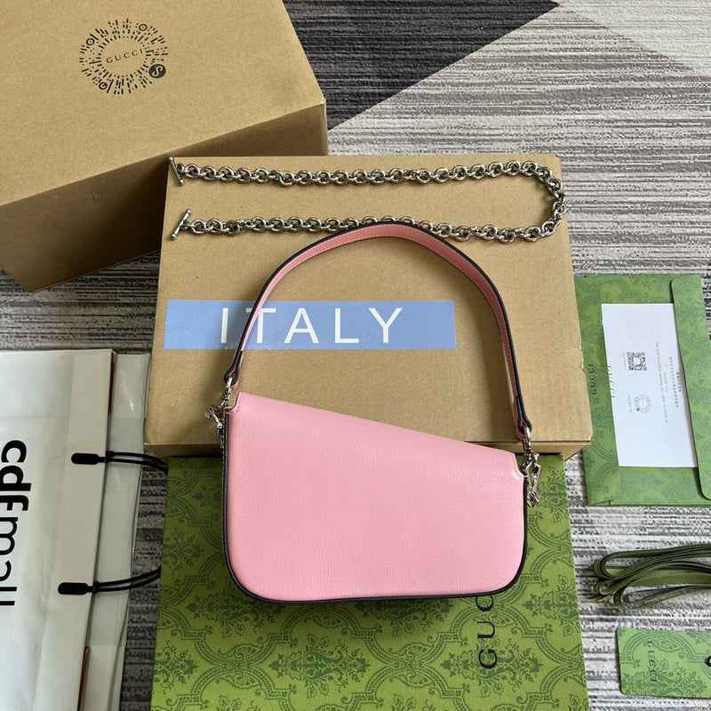 Front view of statement chic women's handbag – women's luxury accessory