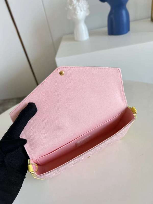Top view of elevated refined women's handbag – women's designer-style accessory