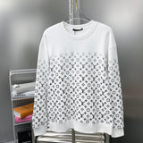 Back view of Louis Vuitton luxury clothing with everyday silhouette