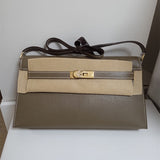  essential satchel detail view showing craftsmanship
