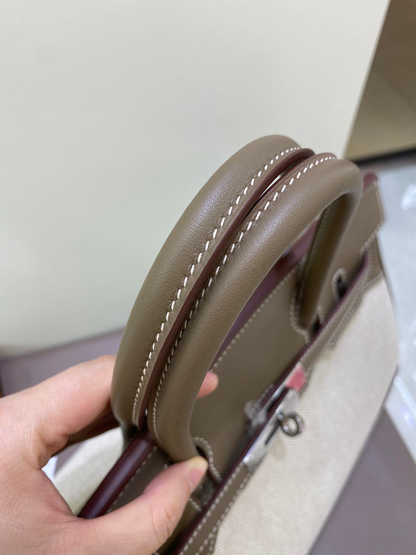 Tailored bag shown from front angle