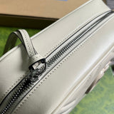 Interior view of sleek structured women's handbag – women's luxury accessory