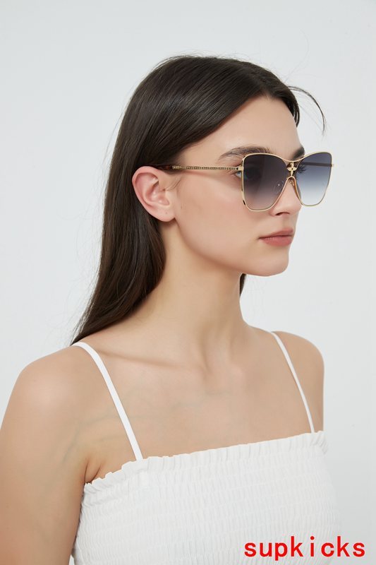 Side view of Louis Vuitton unisex sunglasses