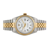 Front view of Rolex men's watch