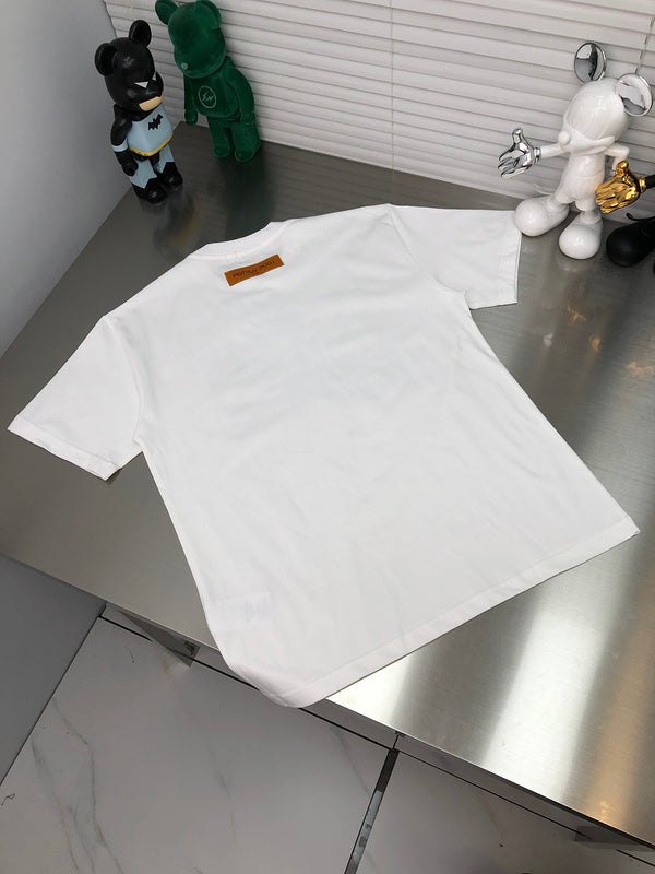 Front view of Louis Vuitton cotton t-shirt with tailored silhouette
