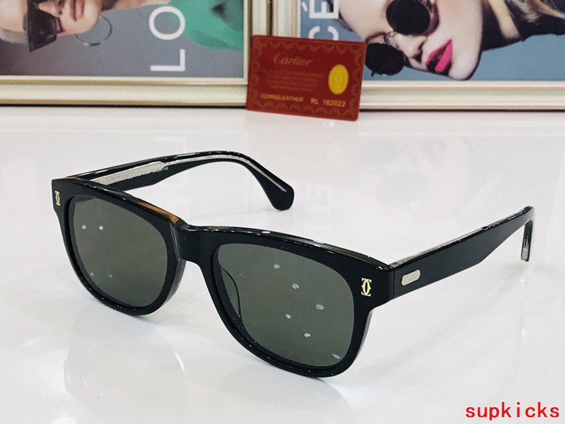 Lifestyle view of Cartier unisex sunglasses