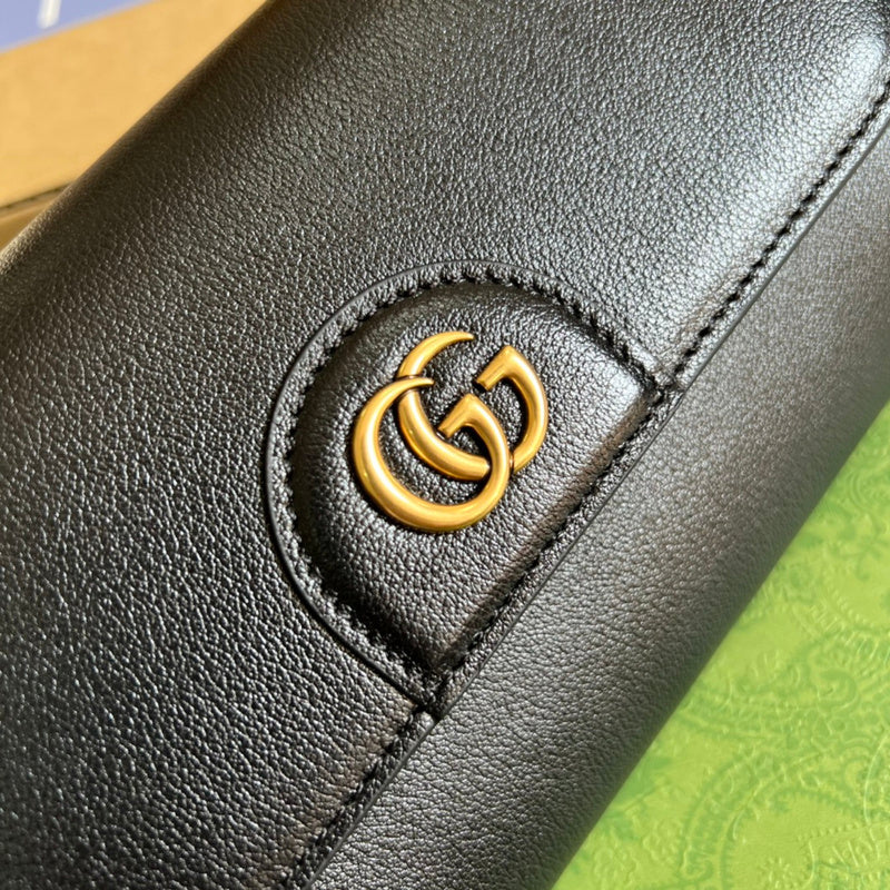 Back view of structured modern women's handbag – women's everyday handbag