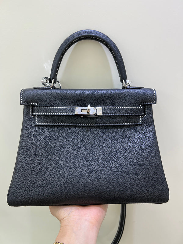 Interior view of polished premium bag