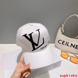 Close-up detail view of Louis Vuitton unisex cap