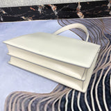 Back view of refined classic women's handbag – women's everyday handbag