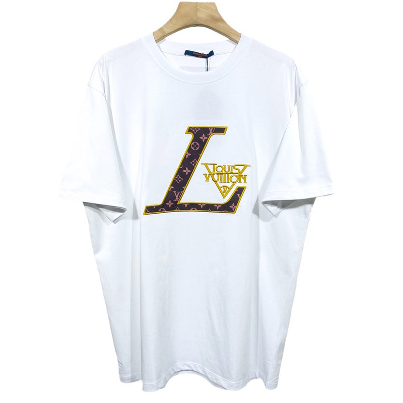 Back view of Louis Vuitton cotton t-shirt with relaxed-fit cut