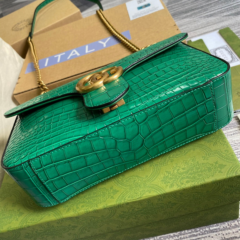 Interior view of classic sleek women's handbag – women's statement bag