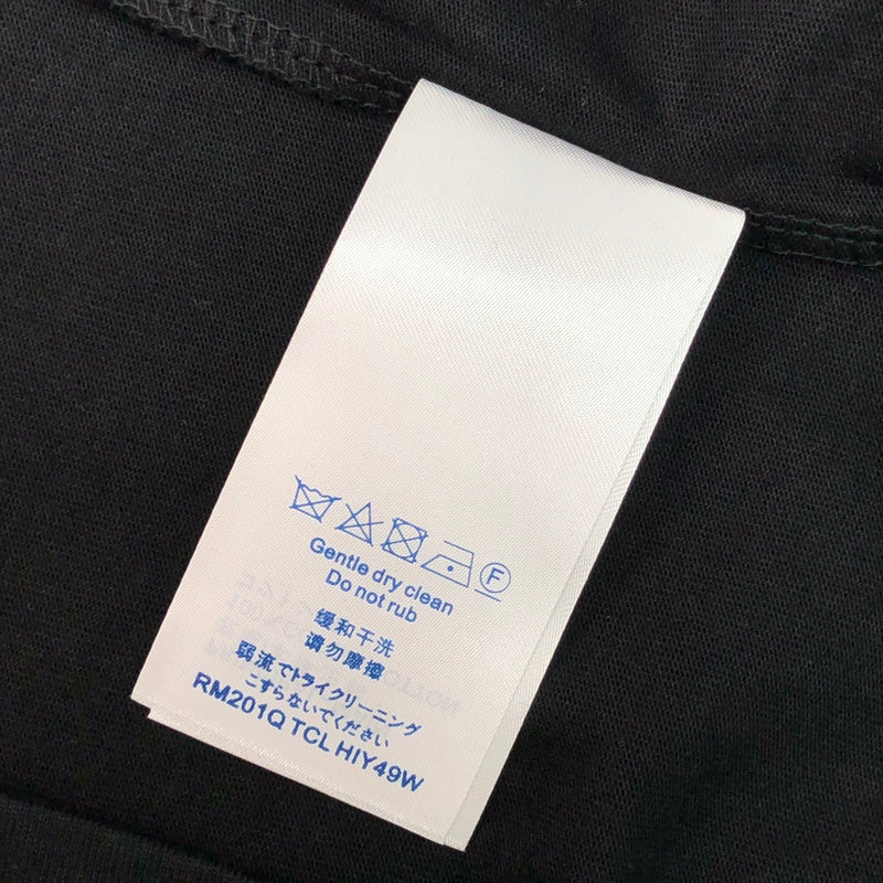 Flat lay presentation of Louis Vuitton cotton t-shirt with signature branding