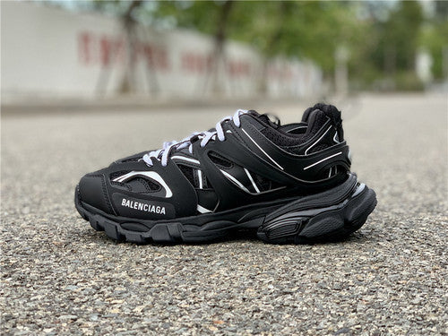 Balenciaga Chocolate Brown Low-Top Sneakers - Front View