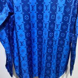 Back view of Louis Vuitton cotton t-shirt with signature branding