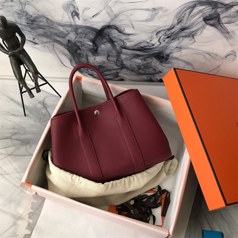 Interior view of chic premium bag