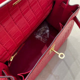 Close-up detail of streamlined bag design