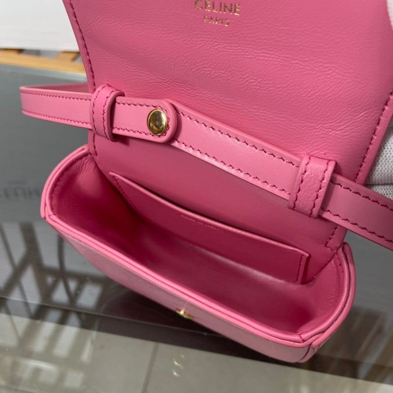 Side profile of refined premium women's handbag – women's luxury handbag