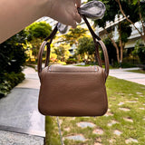 Close-up detail of chic bag design