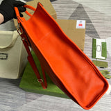 Handle and strap detail of refined structured women's handbag – women's statement bag