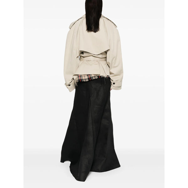 Balenciaga Jackets? Balenciaga Neutrals Coats - Trench & Raincoats Women Premium Casual Designer Jacket