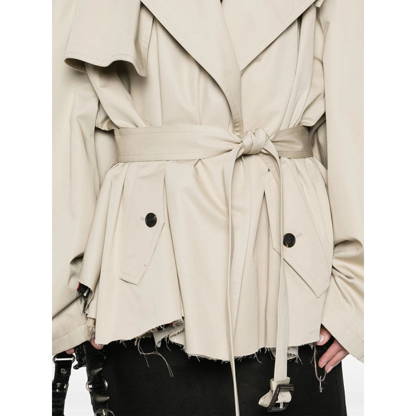 Balenciaga Jackets? Balenciaga Neutrals Coats - Trench & Raincoats Women Stylish Everyday Designer Outerwear