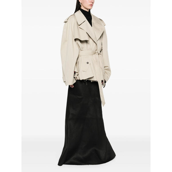 Balenciaga Jackets? Balenciaga Neutrals Coats - Trench & Raincoats Women Stylish Everyday Designer Outerwear