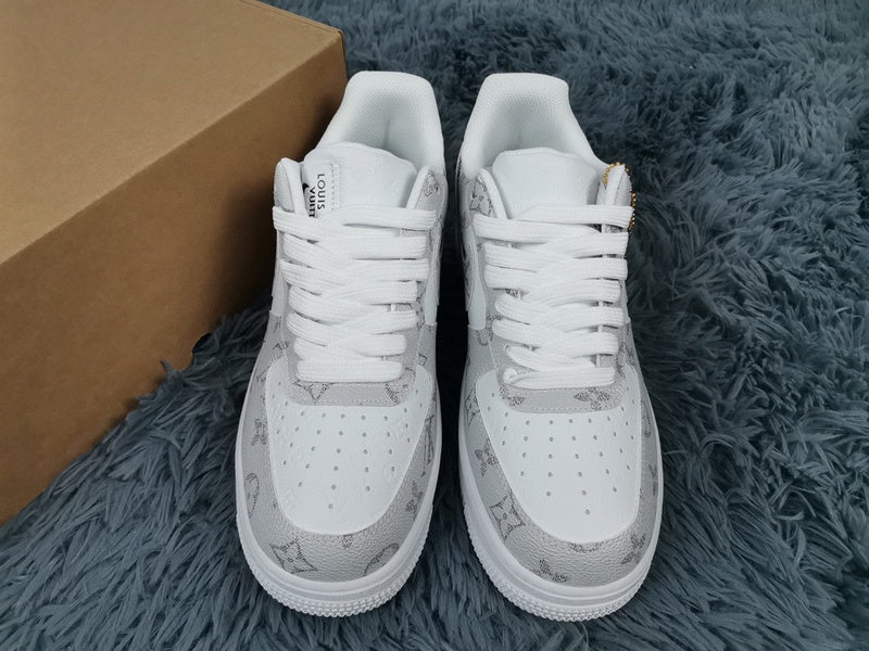 Nike stone beige luxury sneakers view 7 bold athletic profile
