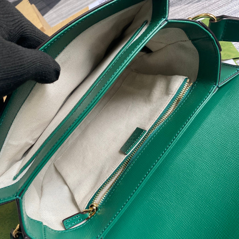 Front view of chic signature women's handbag – women's statement bag