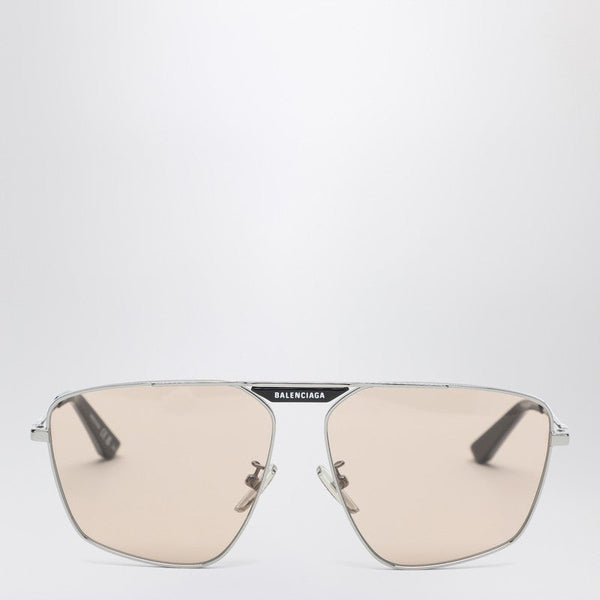 Balenciaga Sunglasses? Balenciaga Tag 2.0 Navigator Light Brown Sunglasses Women Luxury Designer UV Sunglasses
