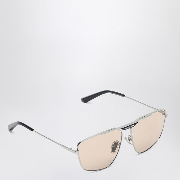 Balenciaga Sunglasses? Balenciaga Tag 2.0 Navigator Light Brown Sunglasses Women Luxury Designer UV Sunglasses