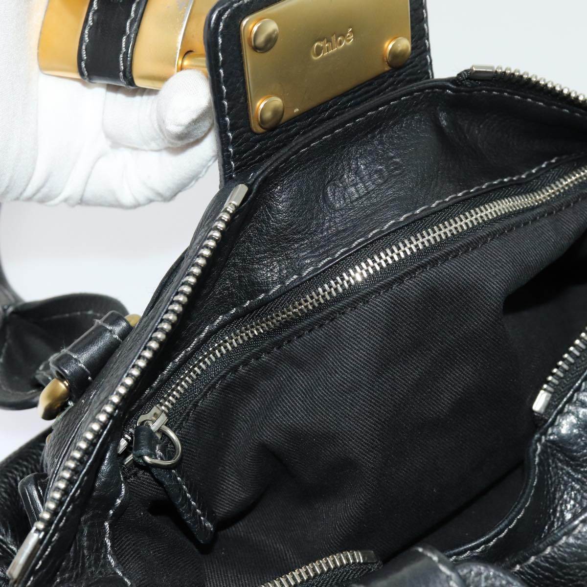 Authentic Chloe handbag Black luxury fashion accessory