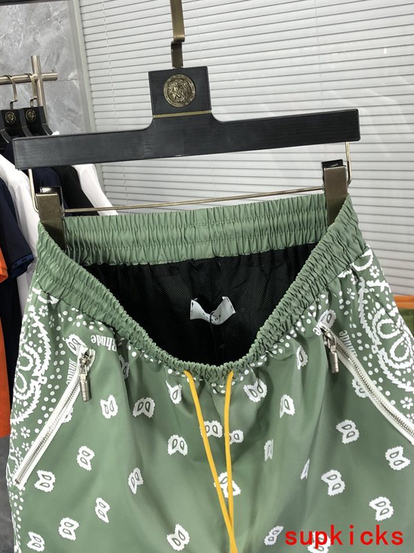 Back view of Rhude luxury clothing with runway-inspired design