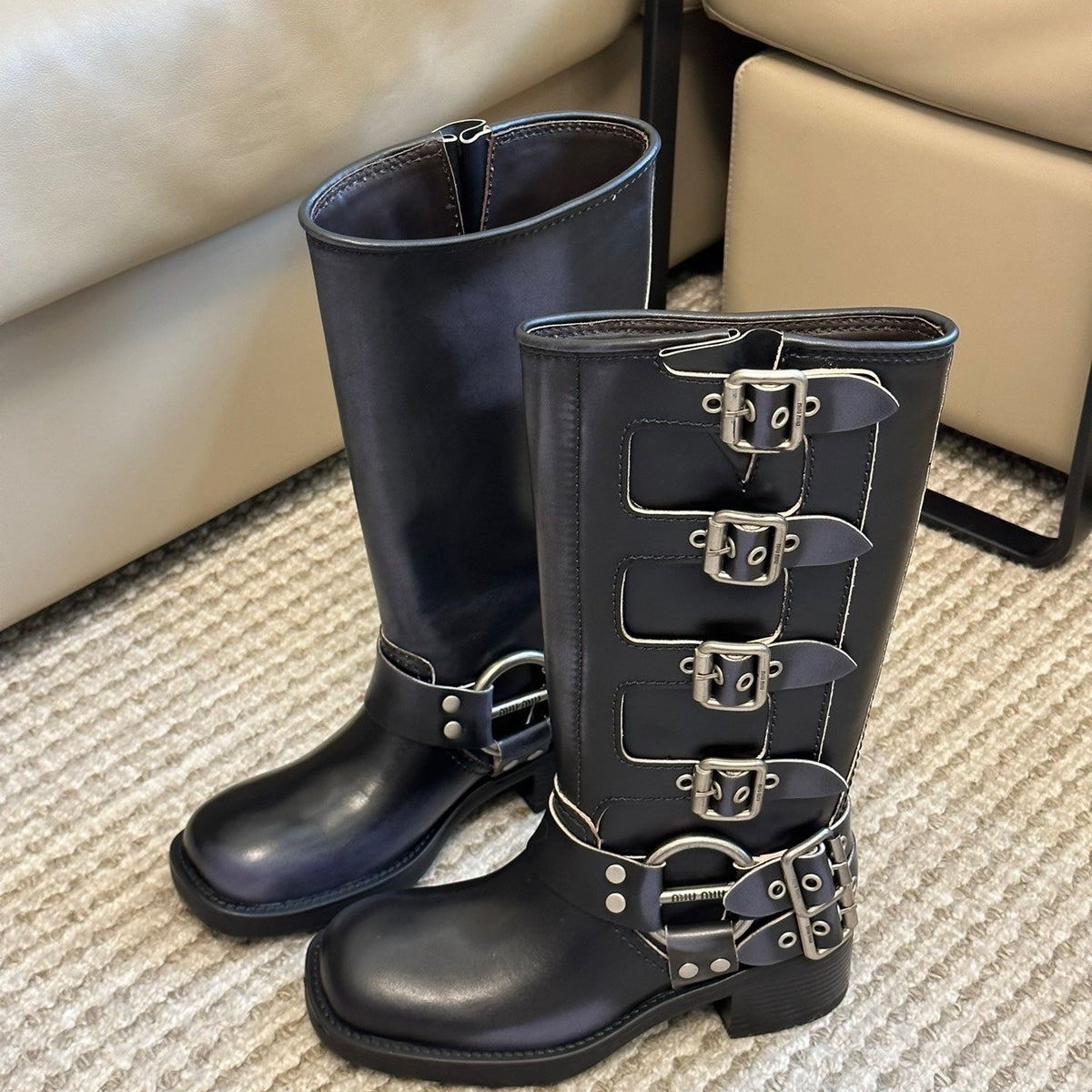 Shoes? Miu M Boots Premium Designer Casual Shoes