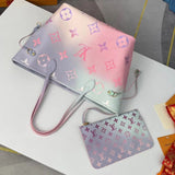 Interior view of premium refined women's handbag – women's designer-style accessory