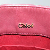 Chloe designer shoulder bag leather closeup detail
