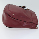 Chloe authentic luxury shoulder bag Pink leather craftsmanship
