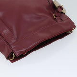Aelventis elegant leather Shoulder Bag top view