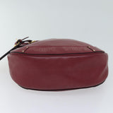 Aelventis elegant leather Shoulder Bag top view